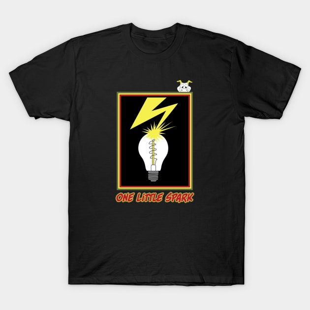 One Little Spark: Banned in Epcot (Bad Brains Colors) T-Shirt by MagicalMountains